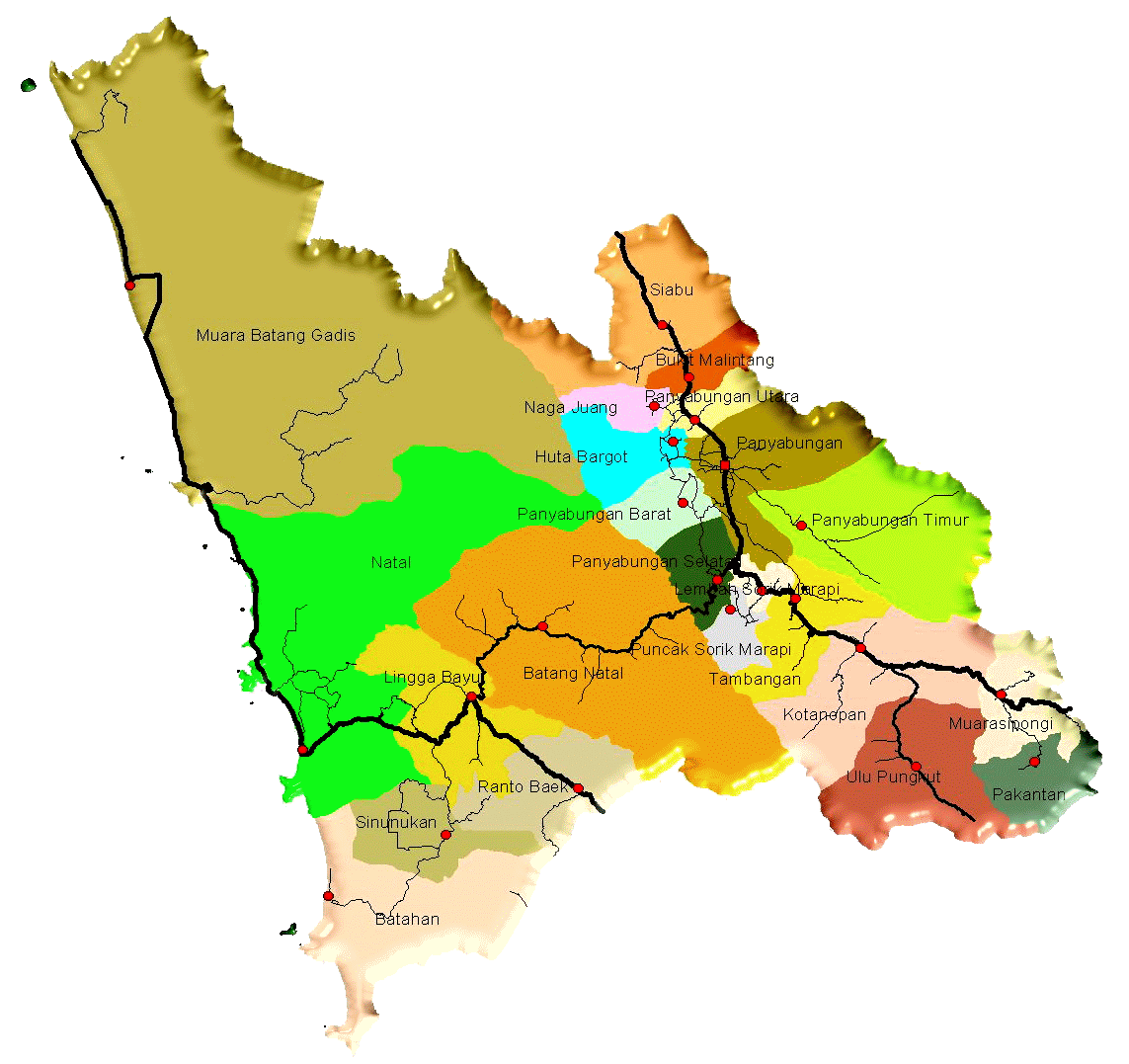 Daftar Nama Kabupaten  Kota Di Provinsi Sumatera Utara